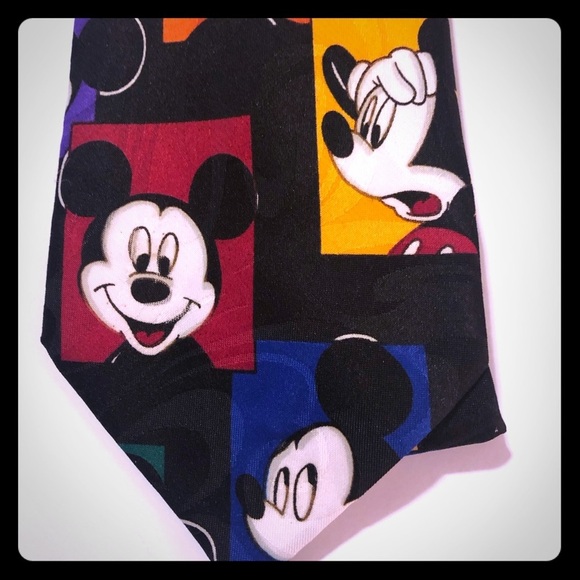 Vintage Mickey Mouse Men’s Tie - Picture 3 of 9